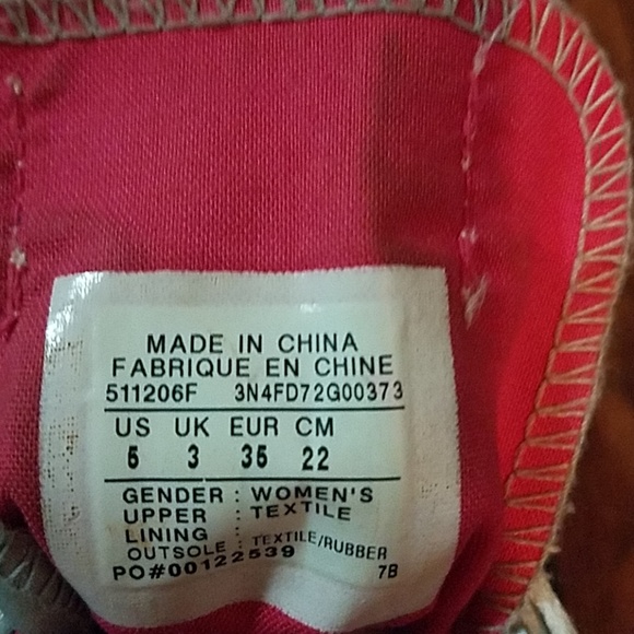 Converse all star textile silver floral sneakers - Picture 5 of 8